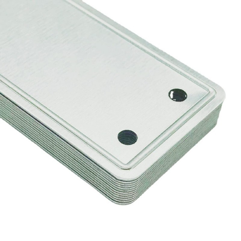 Aluminum Labels, 100 Pieces, Metal Plant Signs, Double Sided for
