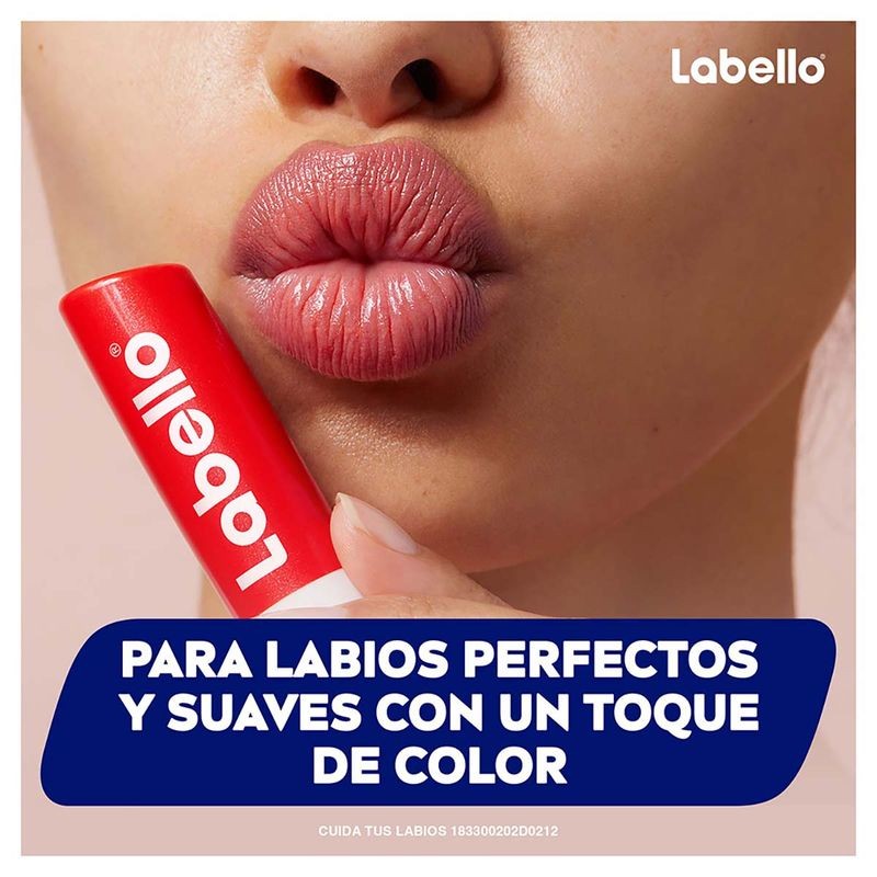 Bálsamo Labial humectante LABELLO Fresa 4.5g