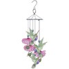 Sunset Vista Designs 93713 Painted Gardens-15-Inch Handcrafted Wind Chime, Hummingbird