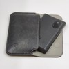 Keystone Cryptocurrency Hardware Wallet Pouch 2.0, Dark Gray PU Leather