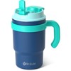 Fimibuke Insulated Tumbler with Handle & Straw - 16oz Leak