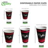 1000 Pack - 12oz Classic Durable Disposable Paper Coffee Hot