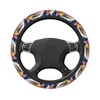 Subily American Flag and Eagle Elastic Steering Wheel Cover, Thickened
