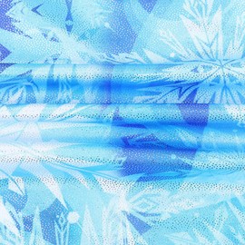 TFJH E Gymnastic Leotard for Girls Sequin Mesh Athletic Practice Outfits 228Snowflake 10A