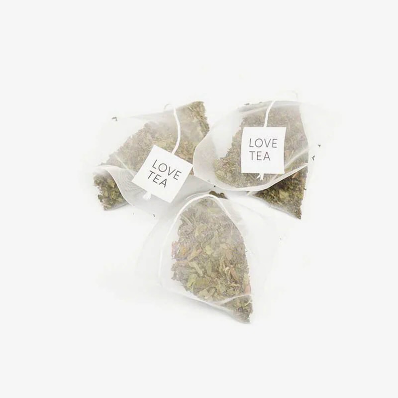 Love Tea Peppermint Pyramid Tea Bags, 20 Tea Bags