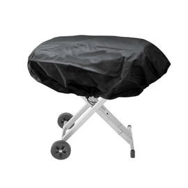 Intetiow Grill Cover for Coleman Roadtrip 285, LX, LXX, LXE and Smoke Hollow 205 Tabletop Propane Gas Grill, 600D Heavy Duty Waterproof Cover for Coleman Road Trip 225 Grill Accessories, Black