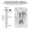 sourcing map 8 Pcs 304 Stainless Steel Shoulder Bolt 5mm