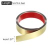 uxcell Stainless Steel Wall Trim Molding, 16.4 ft x 1.57