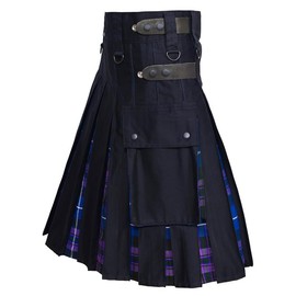 UFS Kilts- Utility Kilt for Men Cotton & Tartan Size 30-66'' (Pride of Scotland 50)