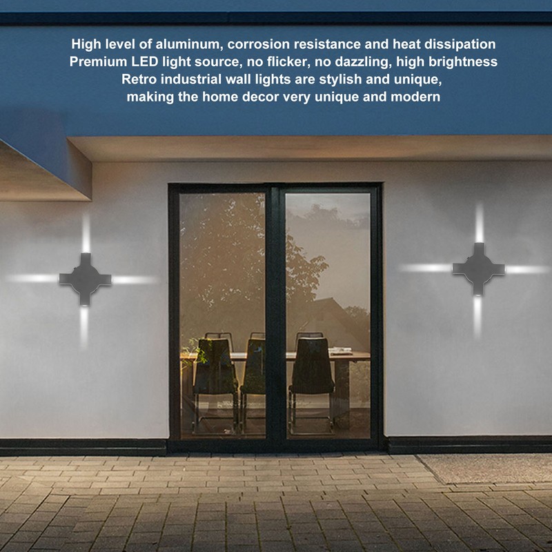 LED Wall Light Decorative Beam Line Wall Light Outdoor Waterproof