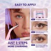 Lash Clusters 80PCS Natural Eyelash Clusters C Curl Wispy DIY