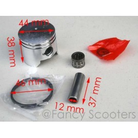 FANCY SCOOTERS 49CC 2 STROKE 44MM PISTON RING BEARING SCOOTER,POCKET BIKE,MINI CHOPPER,ATVS