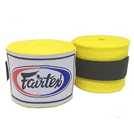 Fairtex HW2 Yellow 4.5m Stretch Hand Wraps