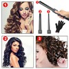 iMissiu Tourmaline 3 in 1 Curling Wand Set with 3