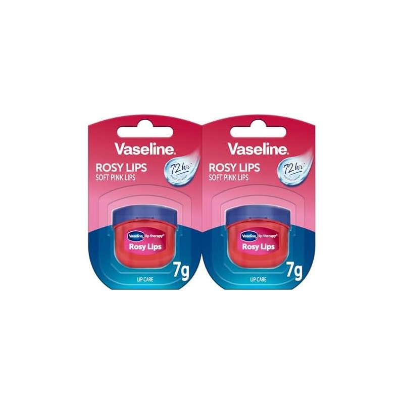 Vaseline - 2 Pack Bálsamo para Labios Mini Tarro HIDRATACIÓN