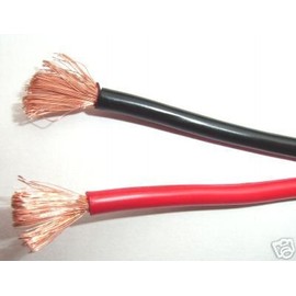 Rocket Radio Heavy Duty Automotive 40 Amp Twin Core Red & Black Car Power Cable