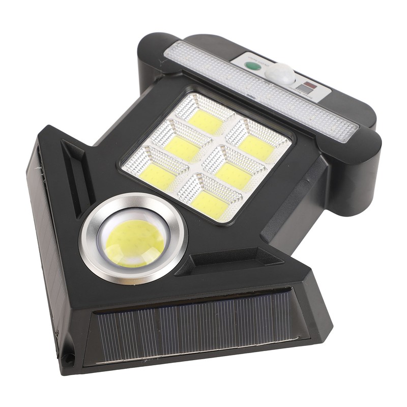 Solar Street Light House Shape ABS LED Motion Sensing Solar