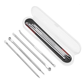 Blackhead Remover Kit, Blackhead Remover Tool, Pimple Extractor Kit With Storage Box (4pcs).