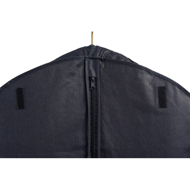 Tuva Breathable Fur Coat/Suit/Dress Garment Bag 45", Black, with Handles