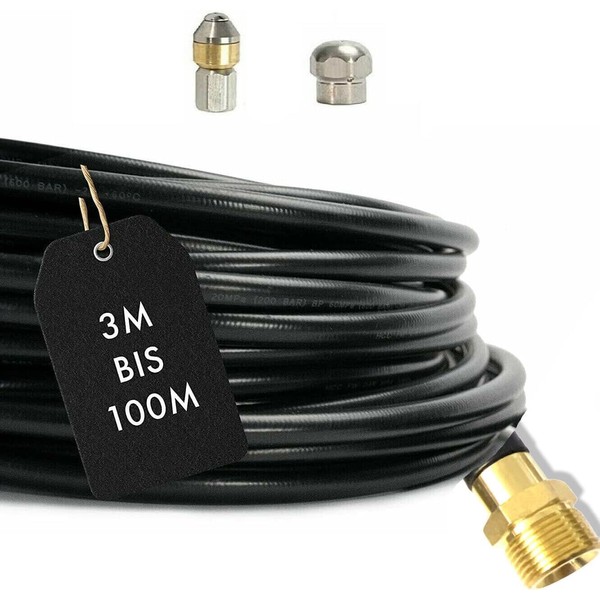 Pipe Cleaning Hose for / Compatible with Kränzle with M22