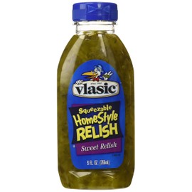 Vlasic Squeezeable Homestyle Pickle Relish, Sweet, 9 Ounce