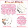 6 Pcs Papel Picado Mexican Cielito Lindo Party Decoration