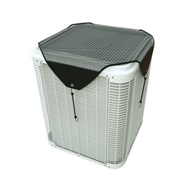 LBG Products Central Air Conditioner Covers for Outside Units,32 x 32 Inch Leaf Guard Mesh All Season Outdoor A/C Defender Set,Mesh Air Conditioner Cover Outdoor,81 x 81cm