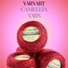 Yarnart Camellia Metallic Shimmer Fine Yarn - 70% Polyester, 30%