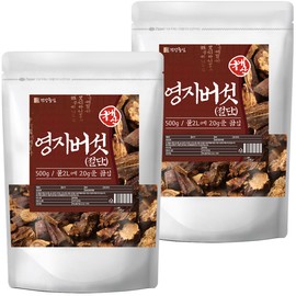 2 500g domestic reishi mushrooms cut and shredded / 국산 영지버섯 500g 2개 절단 파쇄