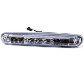 CHEDA Third Brake Lights, Compatible with 2007-2013 Chevy Silverado GMC Sierra 1500 2500 3500, Chrome Lens Clear Housing 3D LED Bar Tail Cargo Lamp, GM25890530