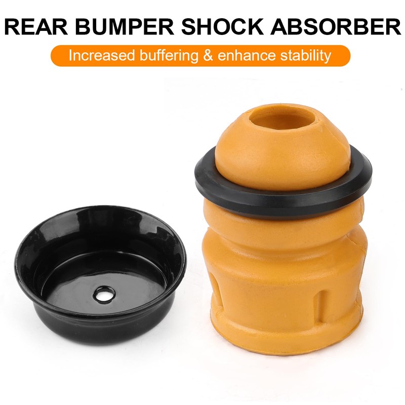 JDMON Rear Bump Stop Bushing Bumper Shock Absorber Compatible with
