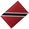 Trinidad and Tobago Flag Embroidered Patch Caribbean Iron On Sew