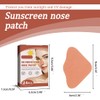 EIROVYA Nasenschutz Sonne,UV-Nasenschutz,Nase Sonnenschutz Nasenschutz,Sonnenschutz Nase Patch,Nasenpflaster Outdoor,Sonnenschutz-Nasenpflaster für Sommer,Erfrischender