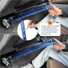 OceanicEcho Handicap Driving Hand Controls for Disabled Drivers,Length Adjustable,Blu