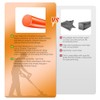 Premium Heavy Duty Weed Eater String - 837ft Orange Trimmer