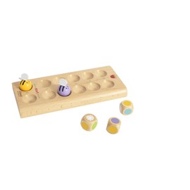 [Classic World Racing Bee] Wooden Toy Sugoroku Racing Board Racing Game Board Game for Kids 3 Years Old (CL20140)