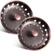 Retisee 2 Pcs Kitchen Sink Stopper Strainer Stainless Steel Drain