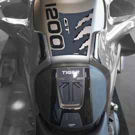 labelbike - 3D Stickers Kit 2 Motorcycle Tank Pads Motorcycle Tank Cover Compatible with Triumph Tiger GT 2022