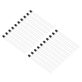 PATIKIL NTC Thermistors Resistors, 20Pcs 10K Ohm MF52-103 1% Accuracy High Sensitivity Current Limiter Temperature Sensor for Measuring Temperature Black