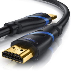 CSL - 8k HDMI Cable 2.1 - 8K @ 60Hz 4K @ 120Hz with DSC - Black/Blue