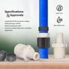 Supply Giant QQNB3412-5 Plastic Poly Alloy Adapter PEX x MPT