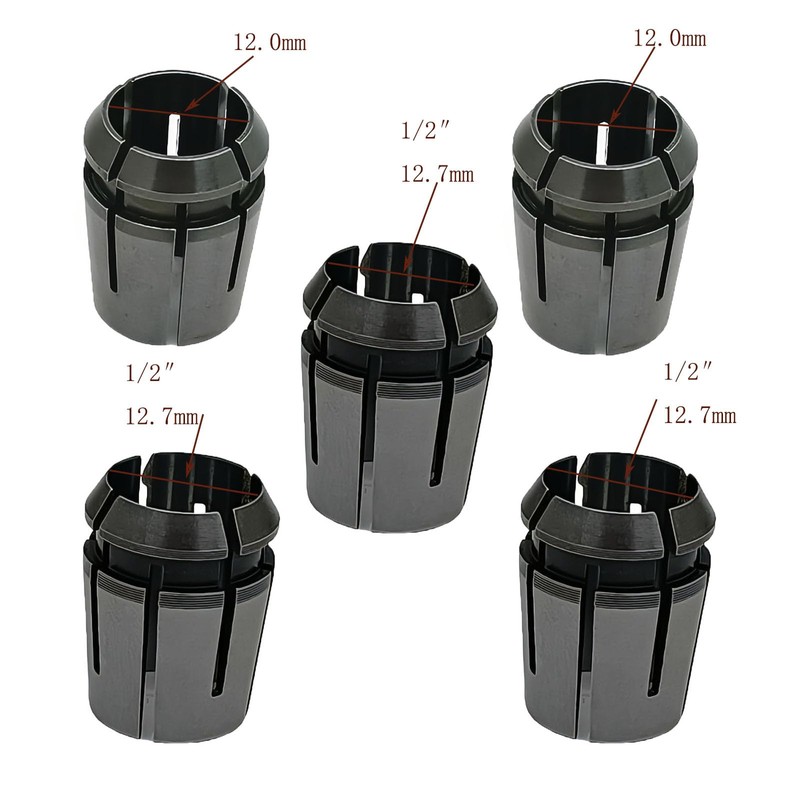 763622-4 Kimgu Bit for Makita Router Collet Chuck Cone 1/2"
