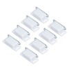8 Set Stainless Steel Magnetic Door Catch Cupboard Closet Cabinet