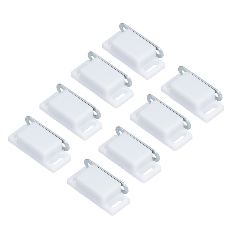 8 Set Stainless Steel Magnetic Door Catch Cupboard Closet Cabinet