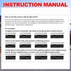 Kingdder 2 Pcs Two Button Garage Door Remote Compatible with
