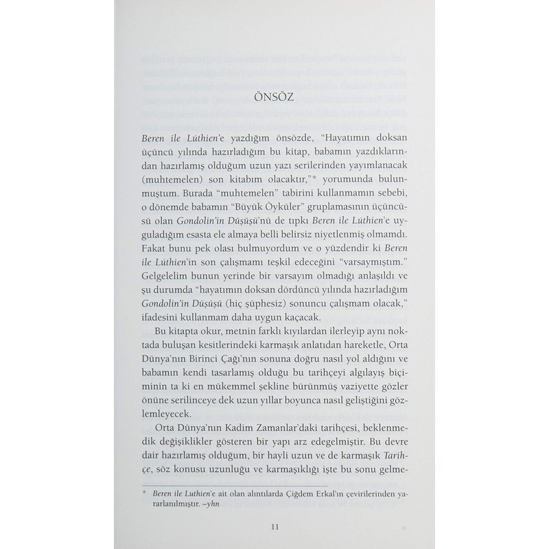 Gondolin’in Düşüşü