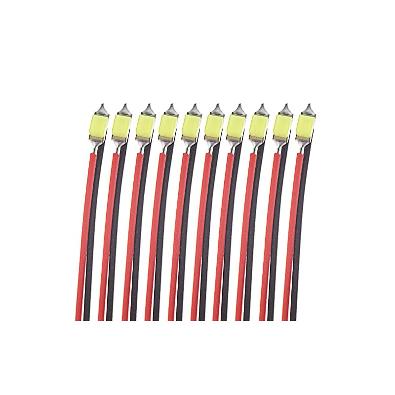 SeKi 0402 SMD LED-CW Pack of 10 Cold White (6000