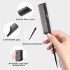 Rat Tail Comb Parting Comb：2Pcs Rat Tail Combs for Women，Fine