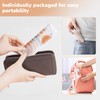30 Pack Toilet Seat Covers Disposable, Individually Wrapped for Travel,