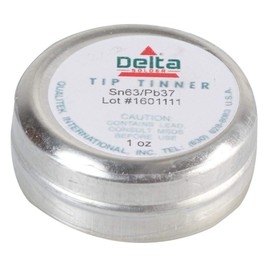 Qualitek TIP TINNER, LEADED, 1OZ, SOLDERING IRONS, POTS IRON ACCESSORIES TOOLS, 1 PIECE PACK - LEADED TIP TINNER, 1OZ TIN